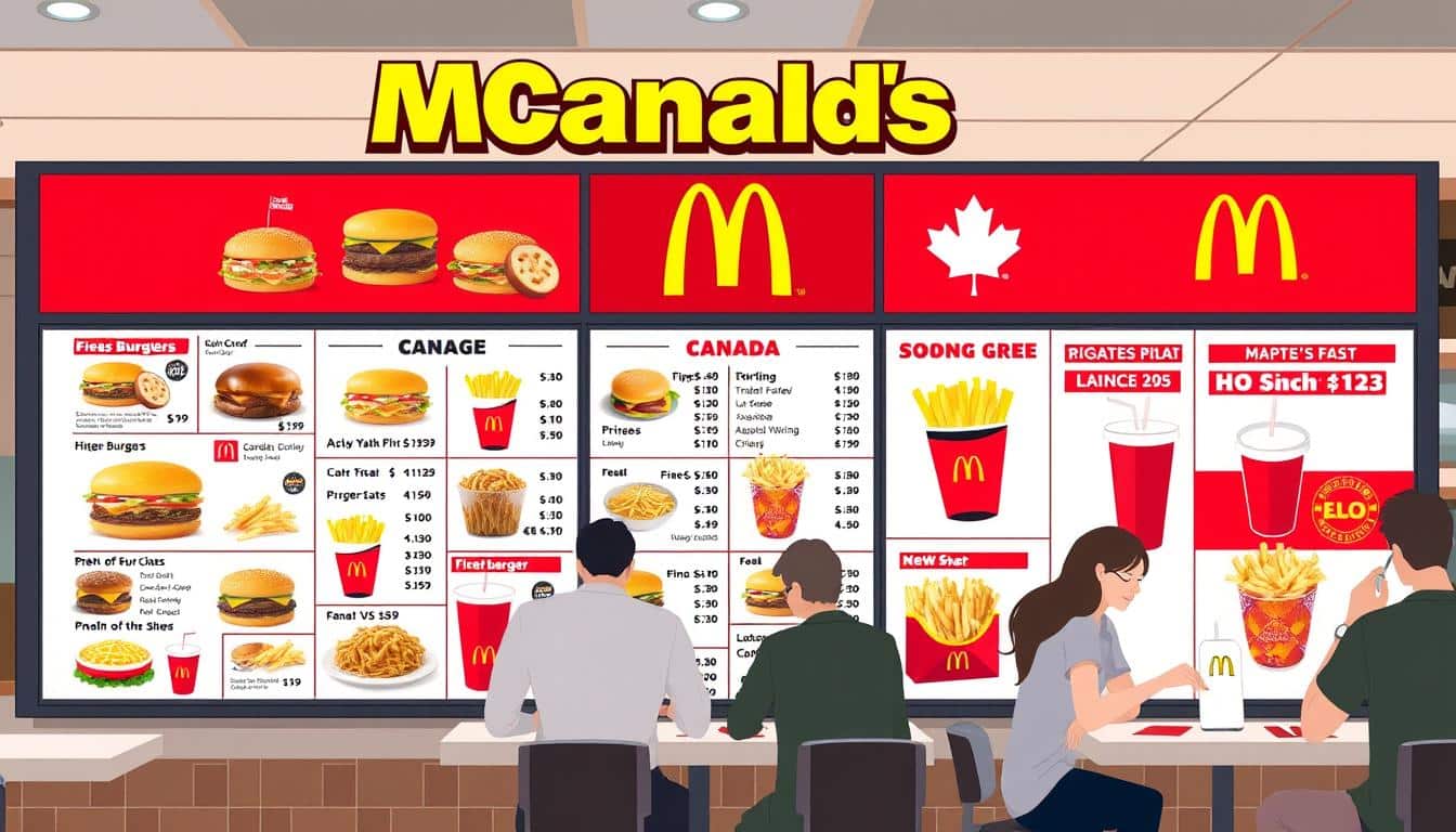 McDonald's Menu Canada With Prices