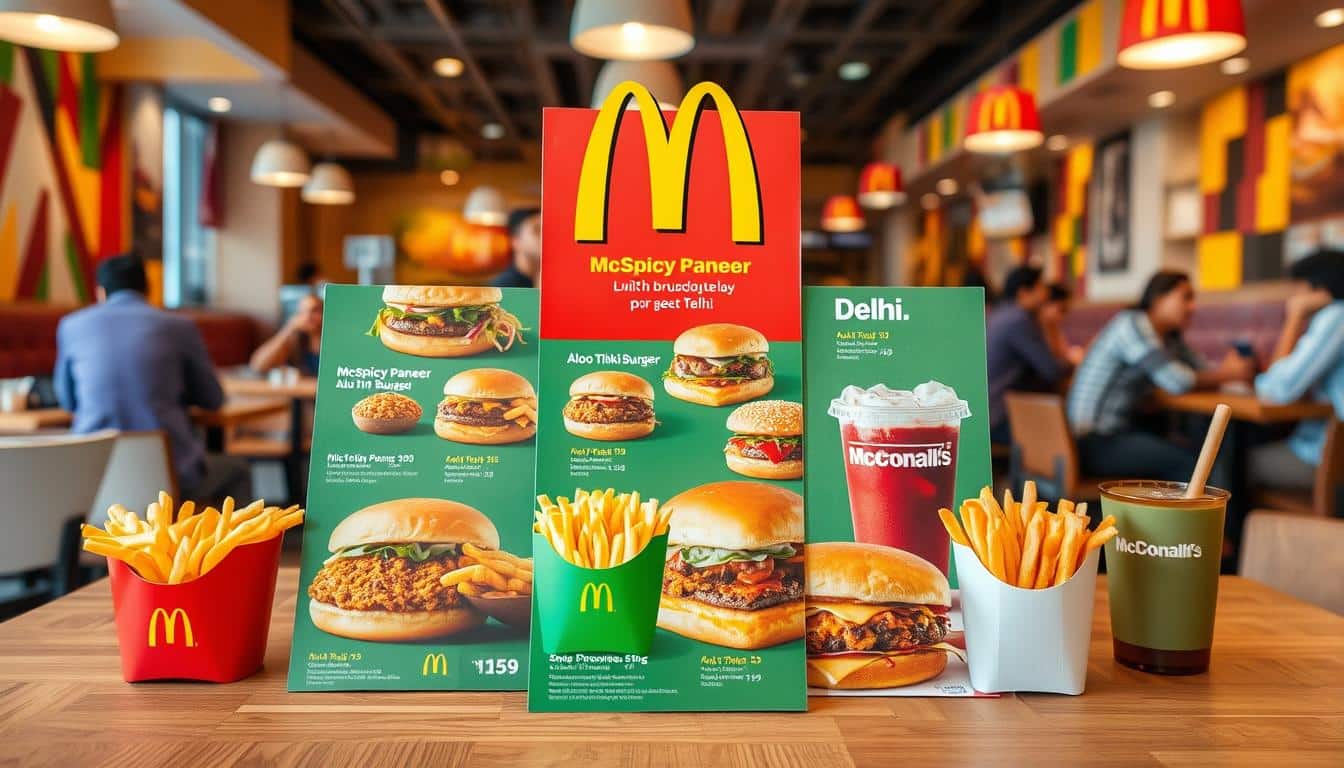 McDonald's Menu Delhi With Price