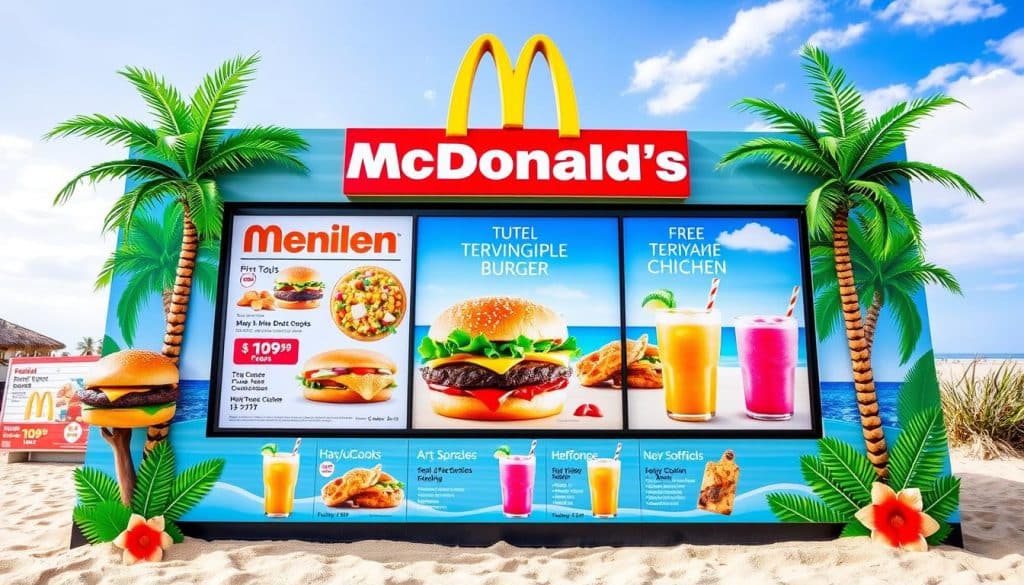 McDonald's Menu In Hawaii With Prices