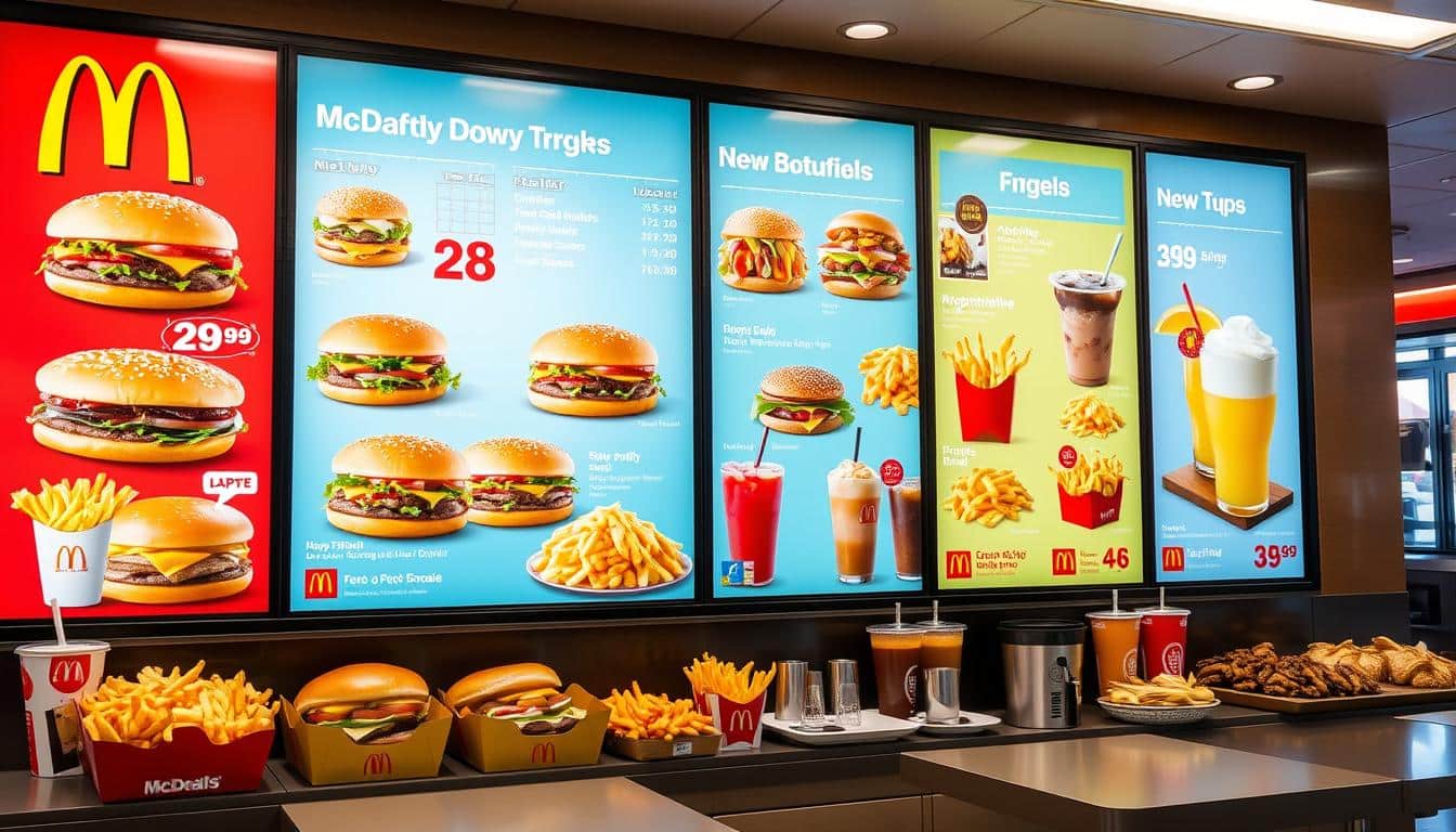 McDonald's New Menu With Prices