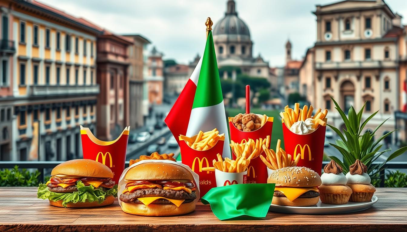 McDonald's Rome Menu With Prices