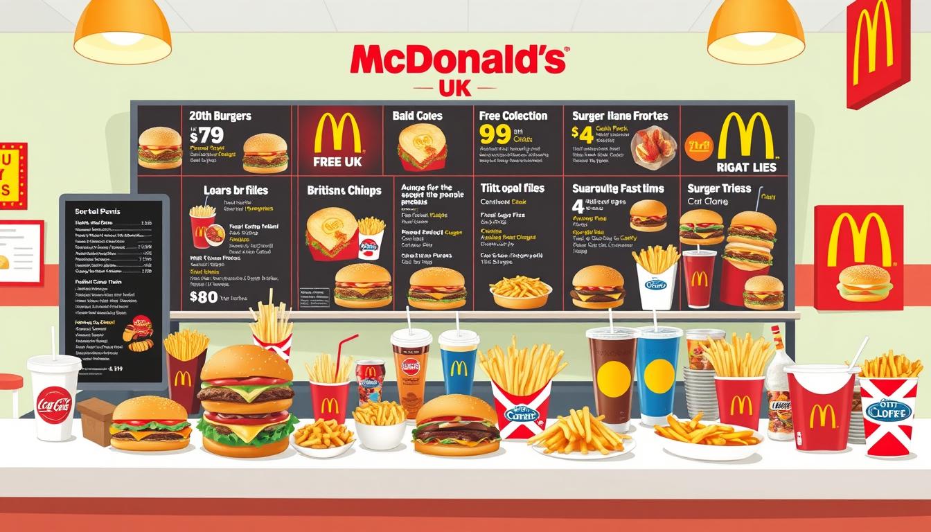 McDonald's UK Menu With Prices