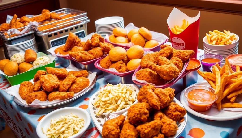 Popeyes Chicken Catering Menu With Prices