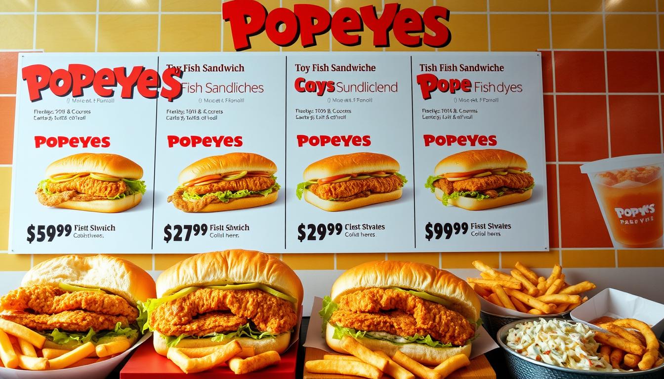 Popeyes Fish Sandwich Menu With Prices