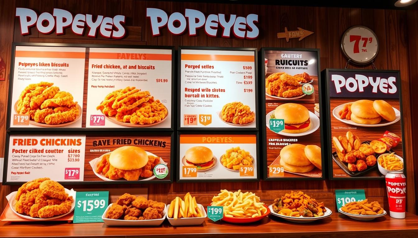 Popeyes Menu Prices With Prices