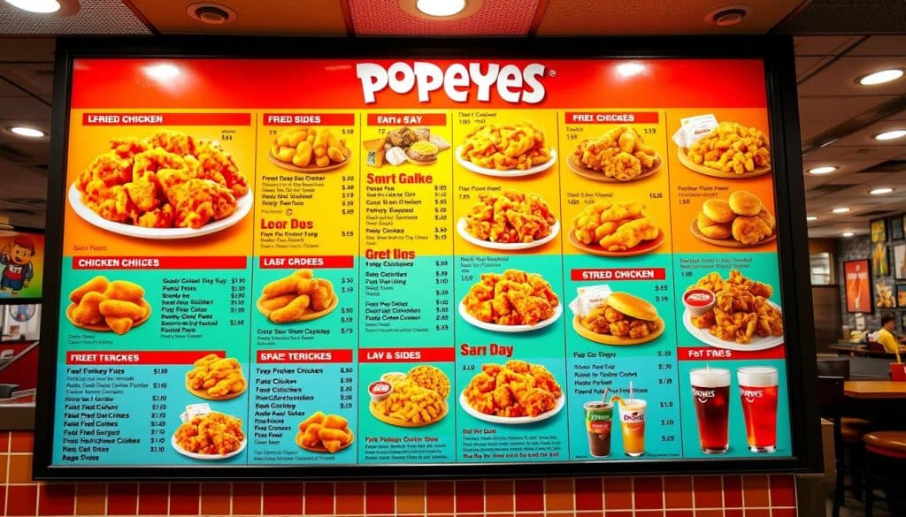 Popeyes Menu With Prices