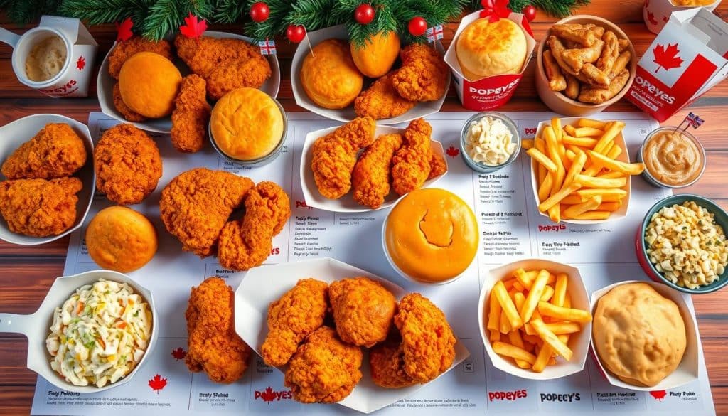 Popeyes Menu With Prices Canada