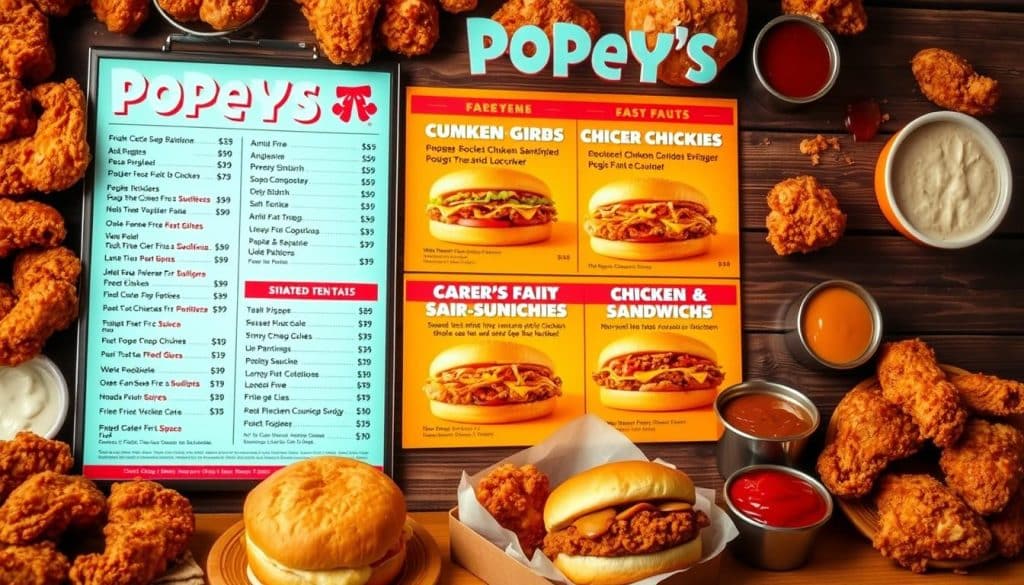 Popeyes Menu With Prices Chicken Sandwich