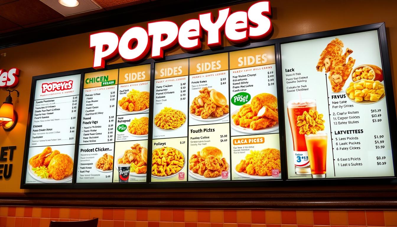 Popeyes Pueblo Menu With Prices