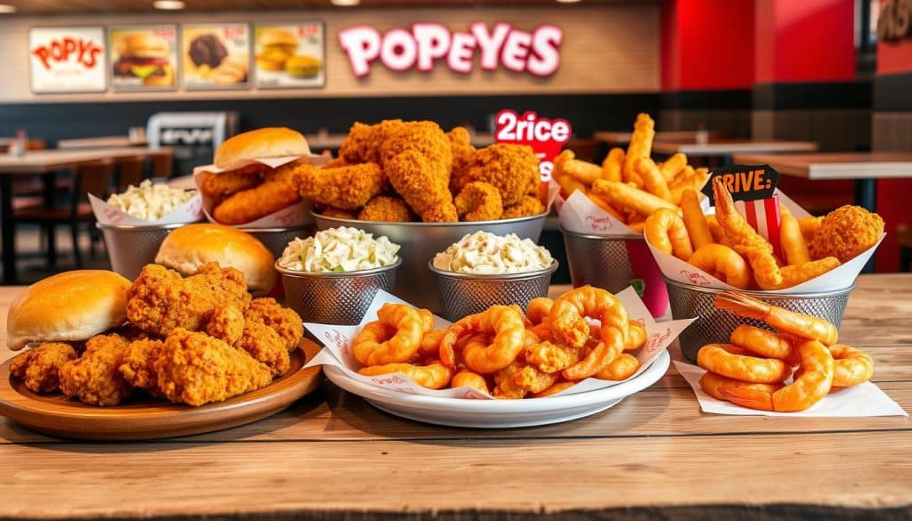 Popeyes Restaurant Menu With Prices