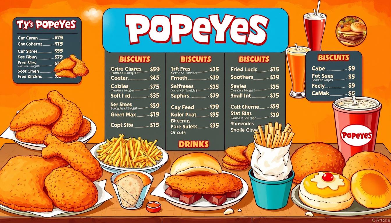 Popeyes Slidell Menu With Prices