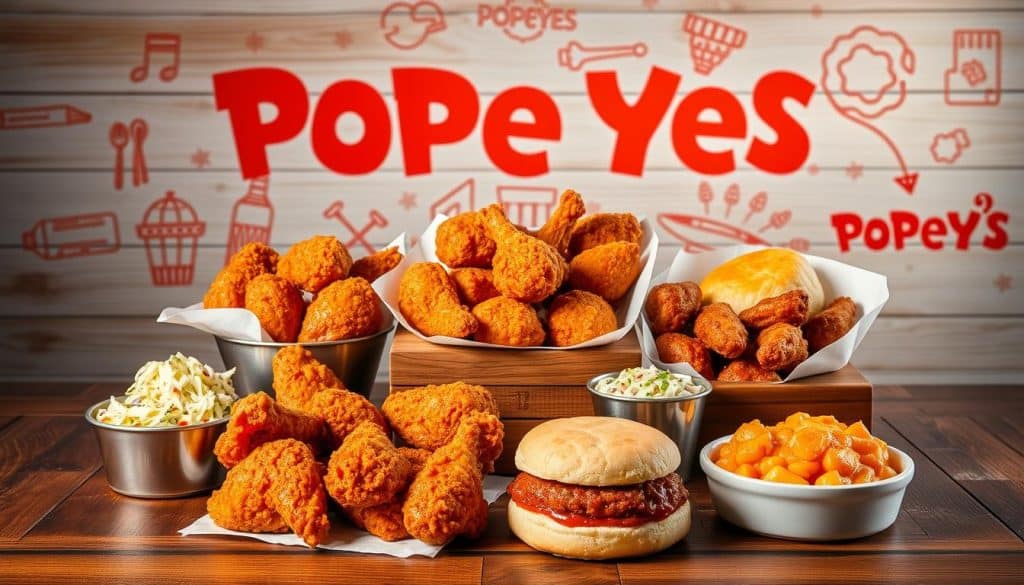 Popeyes UK Menu With Prices