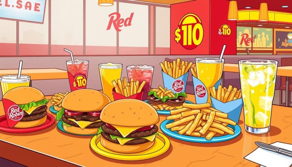 Red Robin  Deal Menu With Prices