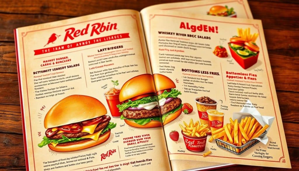 Red Robin Full Menu With Prices