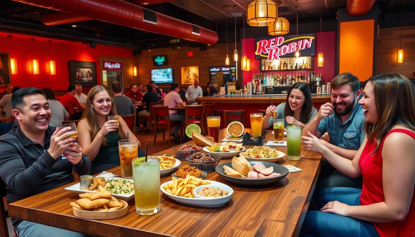 Red Robin Happy Hour Menu With Prices