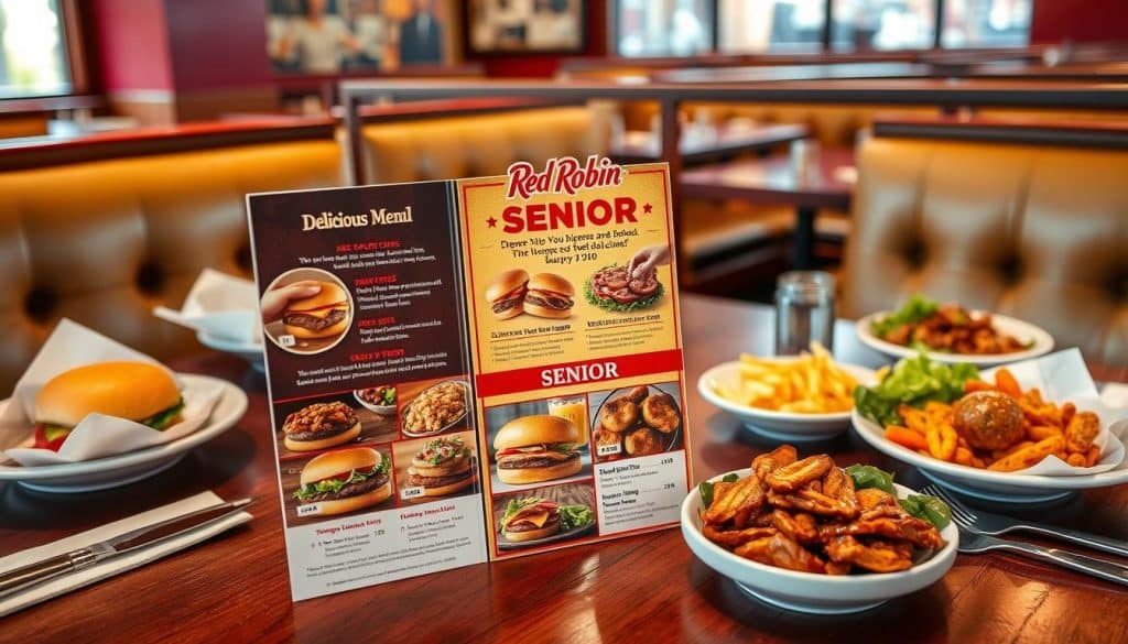 Red Robin Senior Menu With Prices