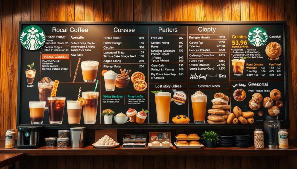 Starbucks Canada Menu With Prices