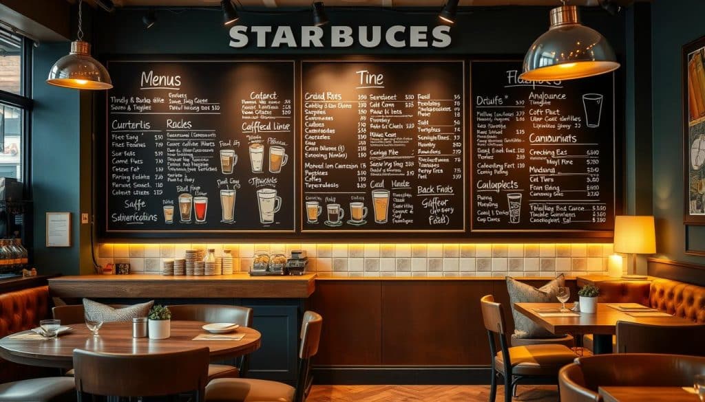 Starbucks Menu With Prices UK