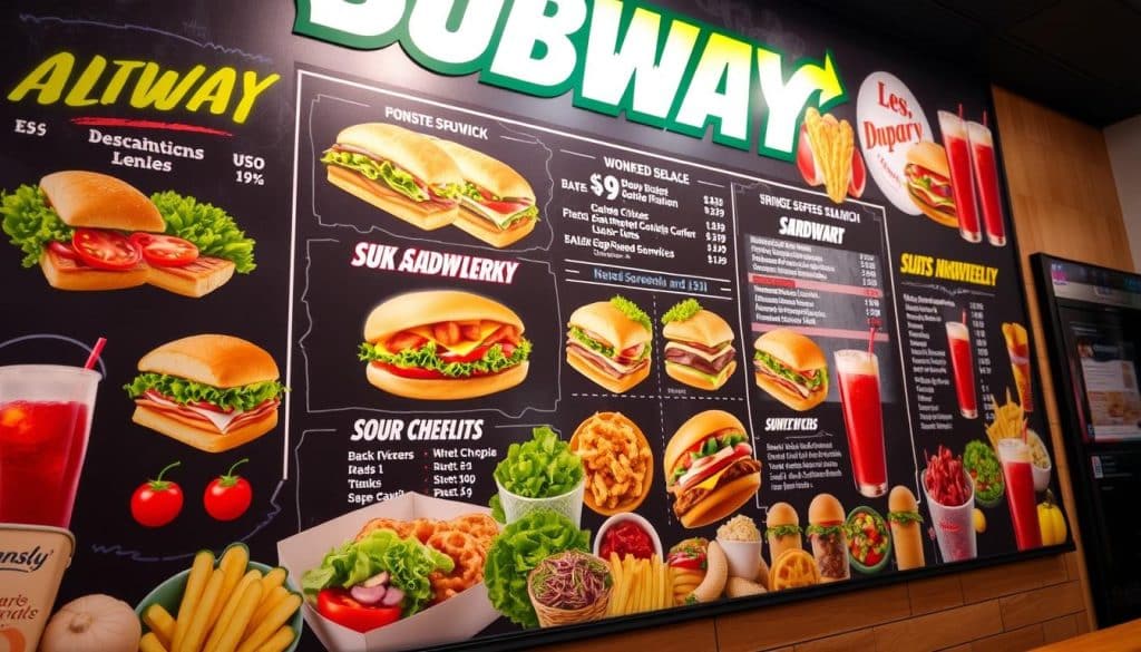 Subway Corpus Christi Menu With Prices