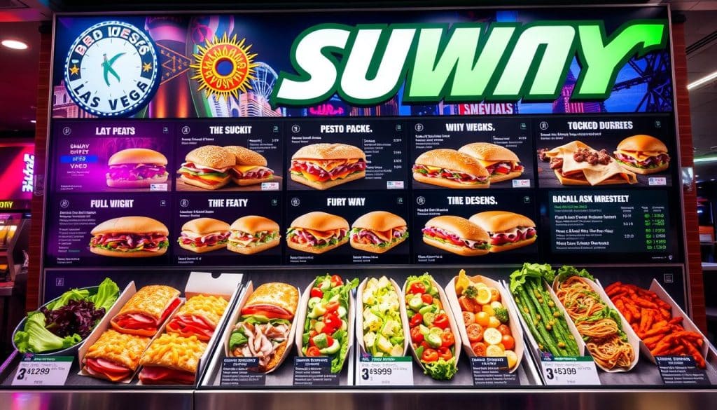 Subway Las Vegas Menu With Prices