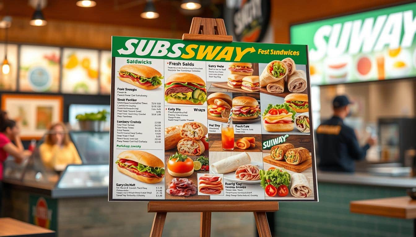 Subway Louisville KY Menu With Prices