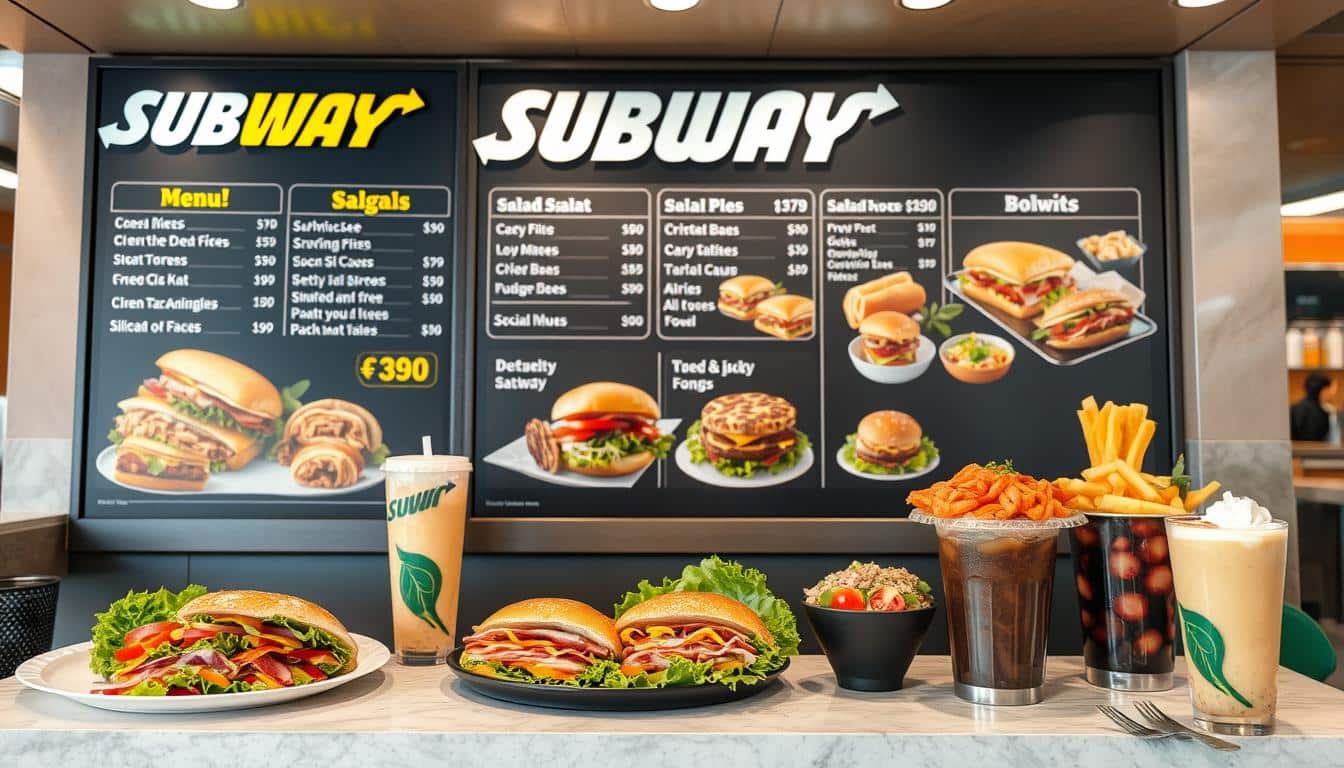 Subway Menu Today With Prices