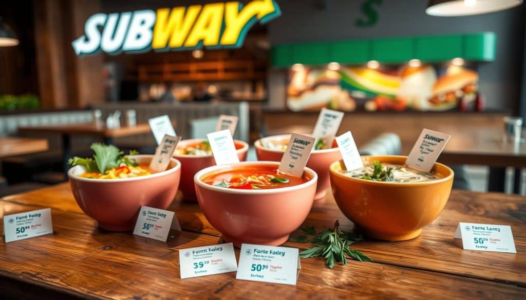 Subway Soup Menu With Prices