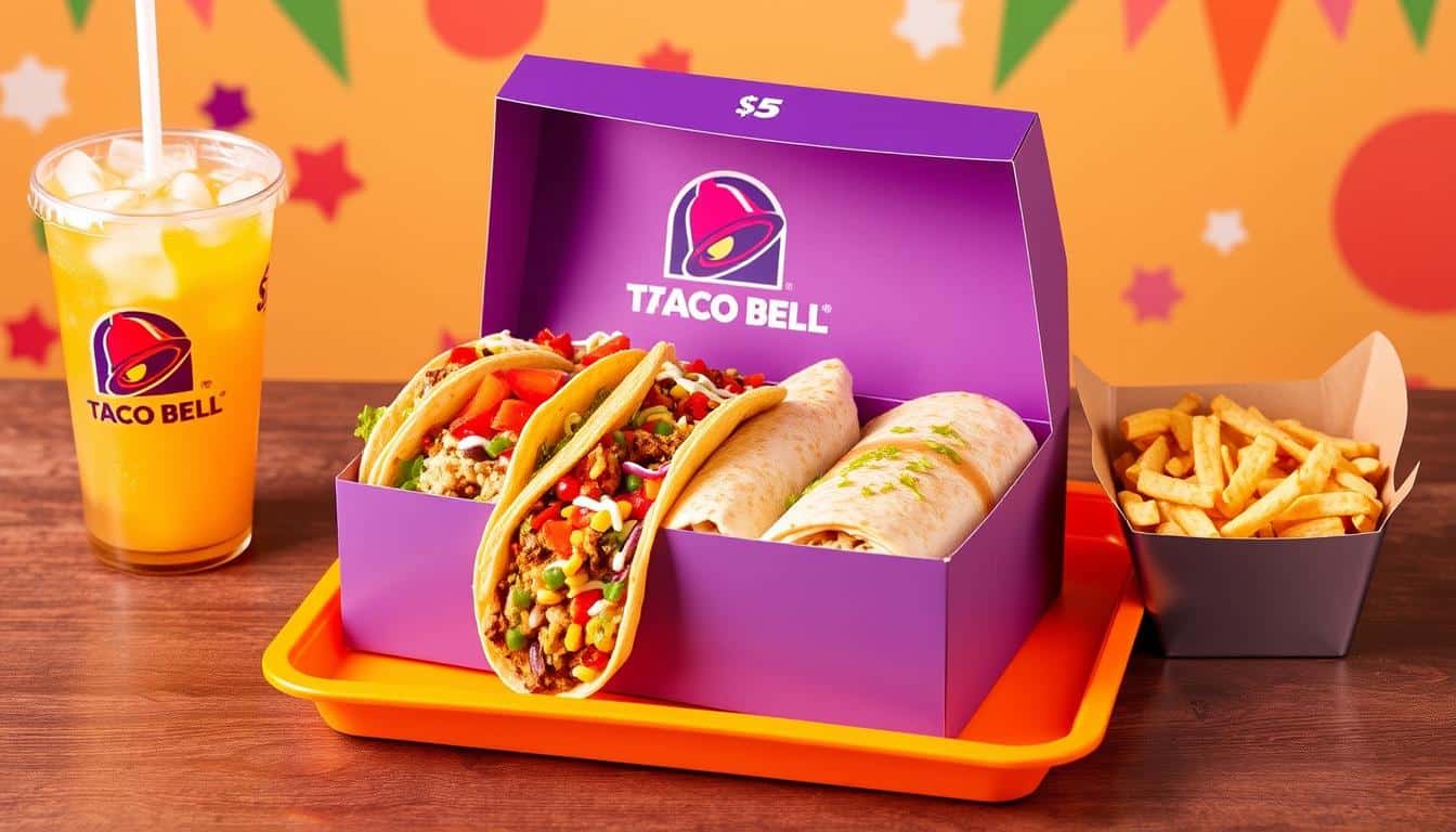 Taco Bell $5 Box Menu With Prices