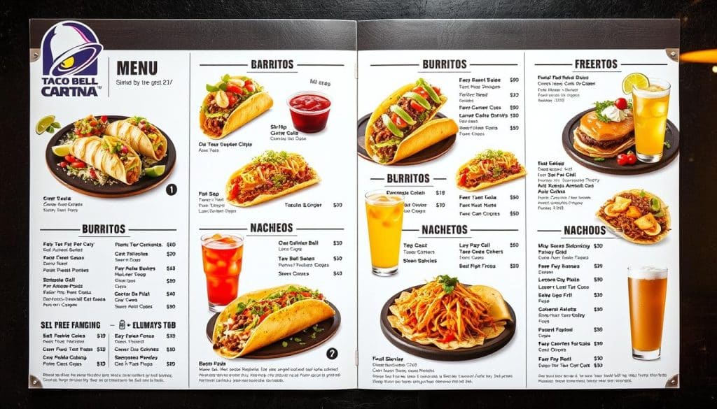 Taco Bell Cantina Menu With Prices