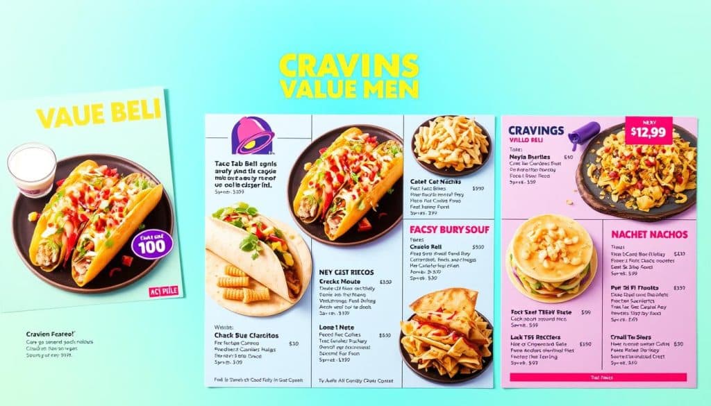 Taco Bell Cravings Value Menu With Prices