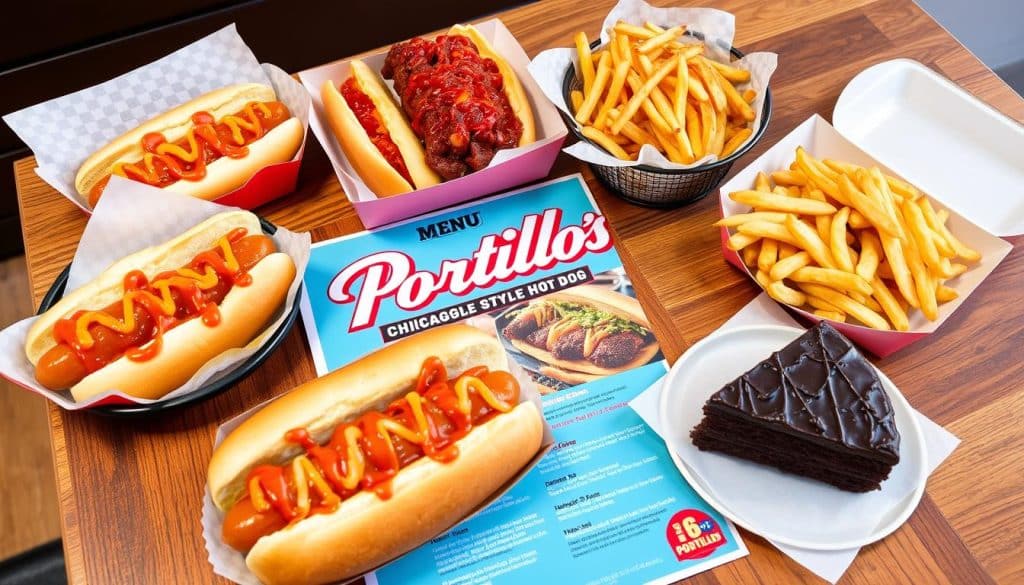 Takeout Portillo's Menu With Prices