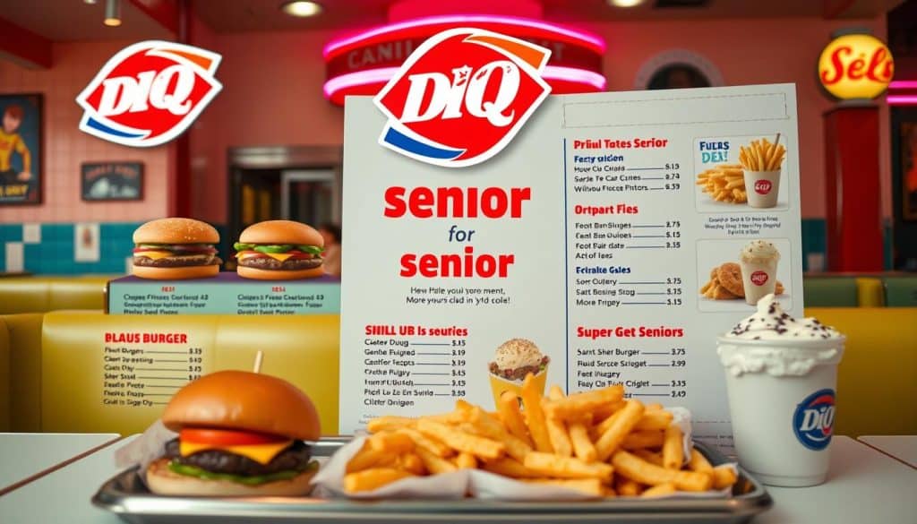 dairy queen senior menu with prices