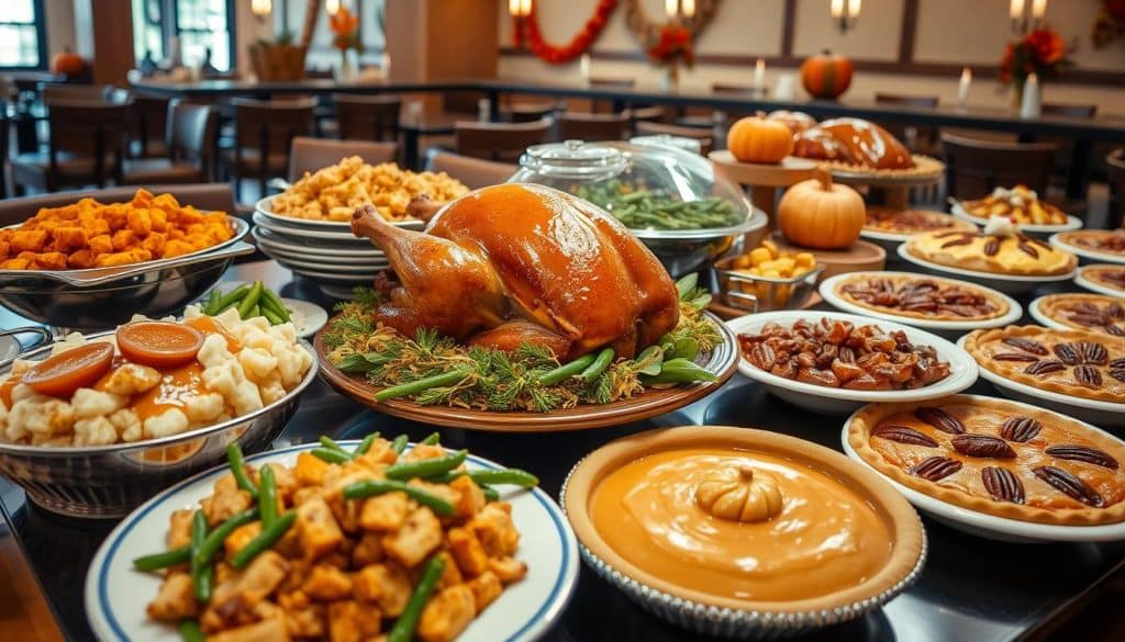 golden corral thanksgiving menu