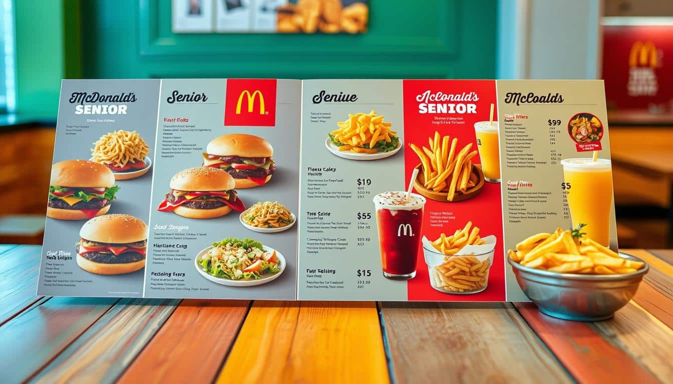 mcdonald's senior menu with prices