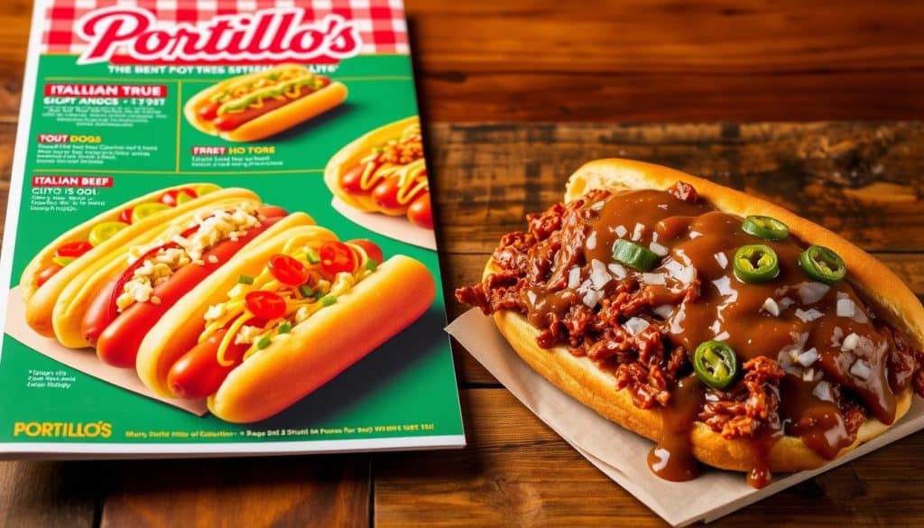 portillo's fishers menu