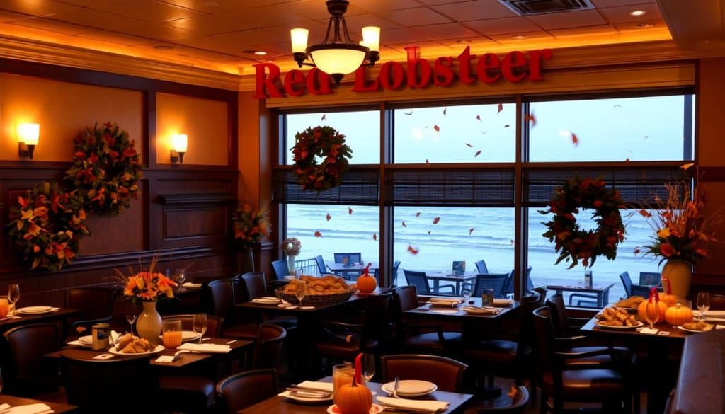 red lobster thanksgiving menu